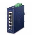 Planet IGS-504PT: Switch PoE+ Gigabit Industriale Ultra-Compatto a 4 Porte