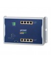 Planet WGS-4215-8HP2S: Switch PoE++ Gigabit industriale 8 porte con 2 SFP, PoE++ fino a 95W, IP30, installazione a parete