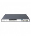 Switch 16P 10/100Tx Poe 250Mt 802.3Af/At 200W + 2Pt Gb + 1P Sfp