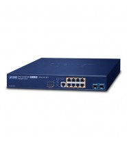 Switch Managed L3 8-Porte 10/100/1000T 802.3At Poe + 2-Porte 10G Sfp+ (120W)