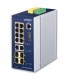 IGS-5225-8P2T4S  Switch PoE+ Gigabit industriale Vista Laterale