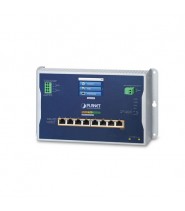 Switch Managed Wall-Mount 8-Porte 10/100/1000T 802.3Bt Poe + 2-Porte 100/1000X Sfp Con Lcd Touch Screen (-20 A 70°C)