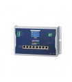 Switch Managed Wall-mount 8-Porte 10/100/1000T 802.3bt PoE + 2-Porte 100/1000X SFP con LCD Touch Screen (-20 a 70°C)