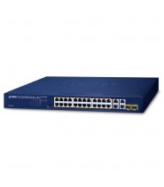 GSW-2824P: Switch Gigabit PoE+ 24 Porte SFP