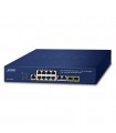 Planet GS-4210-8P2C: Switch L2 gestito con 8 porte PoE+ GbE, 2 porte GbE, 2 SFP, funzionalità Layer 2 e gestione web/CLI