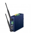 Wireless VPN Gateway Industriale Wi-Fi 6 802.11ax 1800Mbps Dual Band con 5-Porte 10/100/1000T