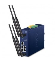 Industrial Wireless AP Wi-Fi 6 802.11ax 2400Mbps 5GHz IP30 con 5-Porte 10/100/1000T