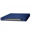 L3 16-Porte 100/1000X Sfp + 8-Porte Gigabit Tp/Sfp + 4-Porte 10G Sfp+ Stackable Managed Switch (Dual 100~240V Ac)