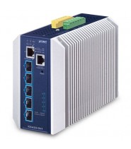 PLANET IGS-6325-5X1T Switch Managed L3 10G | Stacking | Routing Avanzato Vista Laterale