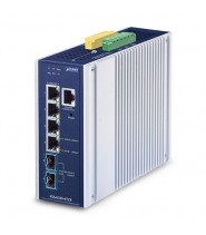 Industrial Layer 3 4-Porte 2.5Gbase-T + 2-Porte 10Gbase-X Sfp+ Managed Ethernet Switch