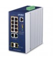 Planet IGS-4215-8UP2T2S: Switch Managed L2/L4 per Ambienti Industriali con 8 porte Lan PoE++, 2 Gigabit e 2 SFPcon PoE++