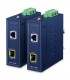 Industrial 1-Port 100TX + 1-Port 100FX SFP EtherCAT Media Converter (RJ45 In, SFP Out, -40~75 degrees C)