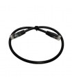 Patch Cord Rj45 U/Utp Cat. 6 0,5M Nero