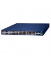 Switch Managed Layer 3 48-Porte 10/100/1000T 802.3at PoE + 6-Porte 10G SFP+  PoE Budget 600W