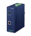 Convertitore multimediale gestito con 1 porta 10GBASE-X SFP+ e 1 porta 10GBASE-T industriale