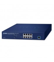 Switch Ethernet multigigabit con 8 porte 10/100/1000/2500T 802.3at PoE+ e 1 porta 10G SFP+ (120 Watt)