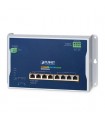 Planet WGS-6325-8UP2X: Switch gestito industriale da parete L3 con 4 porte 2.5G PoE+, 4 porte LAN Gb PoE+ e 2 porte 10G SFP+