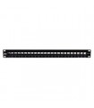 Patch Panel 24 Porte 19 Poll.Nero Vuoto Tool/Toolles Utp/Ftp