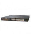 Switch Poe 24 Porte 10/100/1000T + 2Porte 1000Sfp