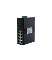 4N-IG082F: Switch Industriale con 8 Porte Gigabit RJ45 e 2 Slot SFP