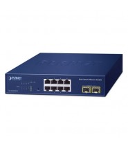 GS-4210-8T2S: switch managed per connessioni rame e fibra ottica, perfetto per ambienti SMB