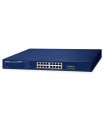 Planet GS-2210-8P2S: Switch Managed Web Smart 16-Porte 10/100/1000T 802.3at PoE + 2-Porte 1000X SFP (240W)