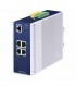 TSN-5225-4T di PLANET Switch Ethernet Industriale L3 TSN Managed a 4 porte - Vista Laterale