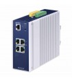 Planet TSN-5225-4T: Switch Ethernet TSN L2+ 4 porte, 10/100/1000T, robusto, sincronizzazione PTP IEEE 1588