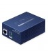 PoE++ Splitter 12V POE-173S-12V di PLANET Technology, vista laterale con porte Ethernet e indicatore LED