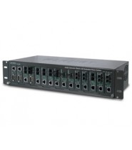 15-Slot 19" Media Converter Chassis