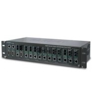 Chassis 15-Slot Media Converter Con Alimentatore Ridondante