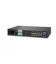 Switch Gigabit Ethernet L2+ PoE+ 8 porte SFP 2 porte RJ45 - PLANET MGSD-10080F