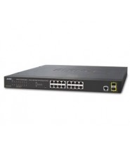Migliora la tua rete con lo switch Gigabit L2+ PLANET GS-4210-16T2S: 16 porte RJ45 + 2 SFP, gestione web e VLAN.