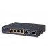 GSD-604HP: Switch Desktop PoE+ 4 porte Gigabit per la tua Rete (max 30W)