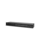 Switch Fast Ethernet 10/100 Mbps + porte in Gigabit Montaggio Rack 19"