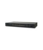 Switch Gigabit Ethernet 10/100 Mbps Web-Smart con management Montaggio Rack 19"