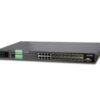 Switch industriale 16 porte SFP e 8 porte Gigabit RJ-45 + DI/DO