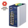 PLANET IGS-5225-8P2S2X v4 switch industriale 8 porte PoE+ con SFP 2.5G e SFP+ 10G