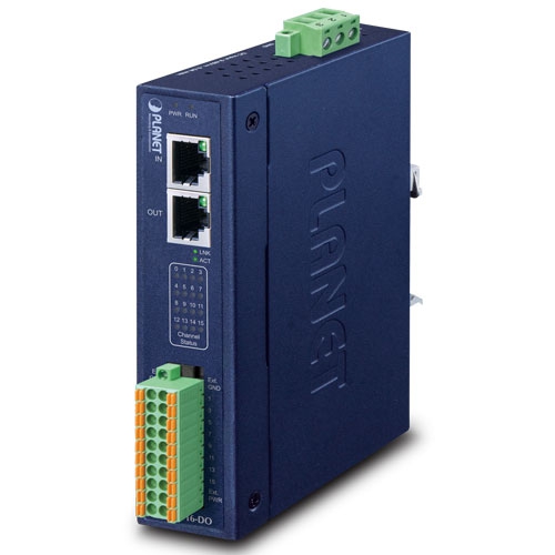 PLANET IECS-1116-DO modulo EtherCAT con 16 uscite digitali isolate