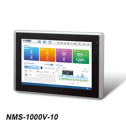 Universal Network Management Controller With Lcd Touch Screen (10”/12”)