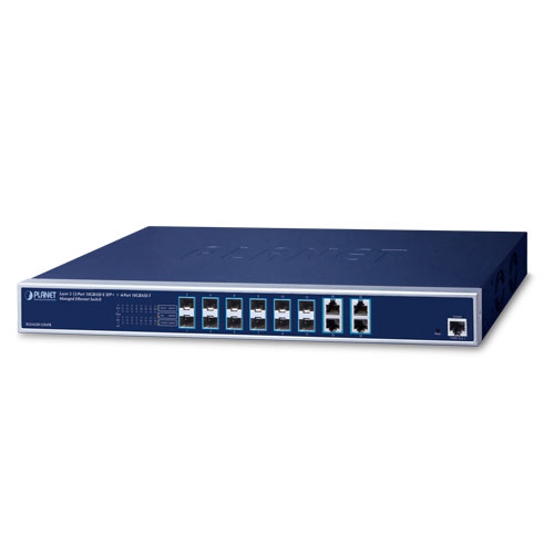 PLANET XGS-6320-12X4TR switch Layer 3 con 12 porte SFP+ 10G e 4 porte 10GBASE-T