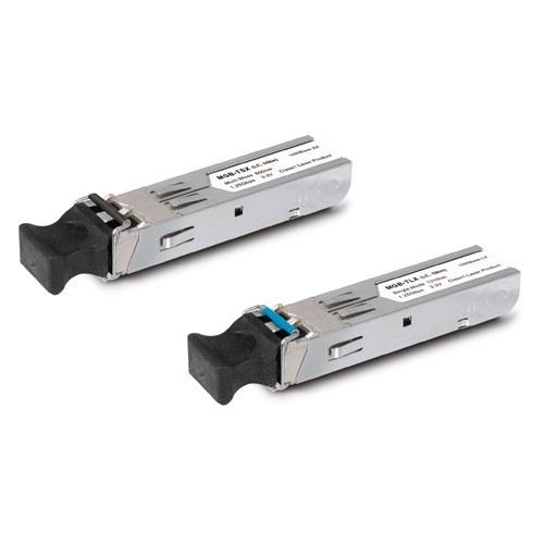 dettaglio del transceiver SFP Planet MGB-TSX-10PCS, compatibili multi-mode, lunghezza d'onda 850nm, portata fino a 550m. dettaglio del transceiver SFP Planet MGB-TSX-10PCS, compatibili multi-mode, lunghezza d'onda 850nm, portata fino a 550m.