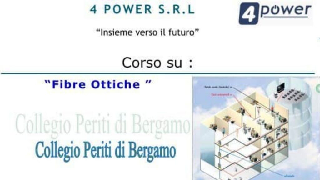 Corso avanzato di formazione su reti in fibra ottica: Bergamo