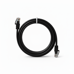 4Net Patch Cord Cat 6A U/UTP 0,5 m LSZH nero – CP6AUUTP05N