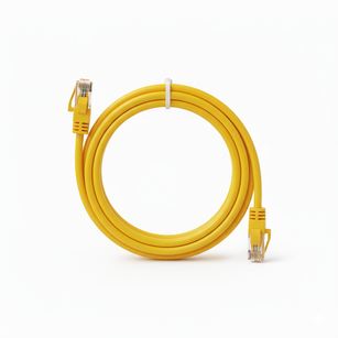 4Net Patch Cord Cat 6A U/UTP 0,5 m LSZH giallo – CP6AUUTP05Y