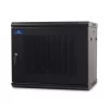 Armadio Rack a Parete 19" 15U 600x600 ventilato porta grigliata RAL 9004 – AP900415U66G