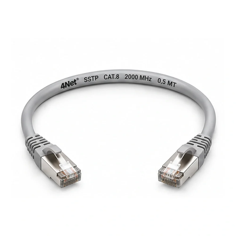Patch cord Cat 8 S/STP RJ45 0,5 m 4Net CP08SSTP05G